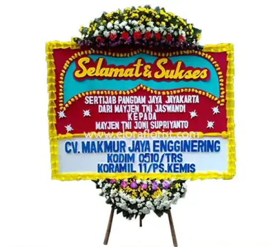 Karangan Bunga bangilan
